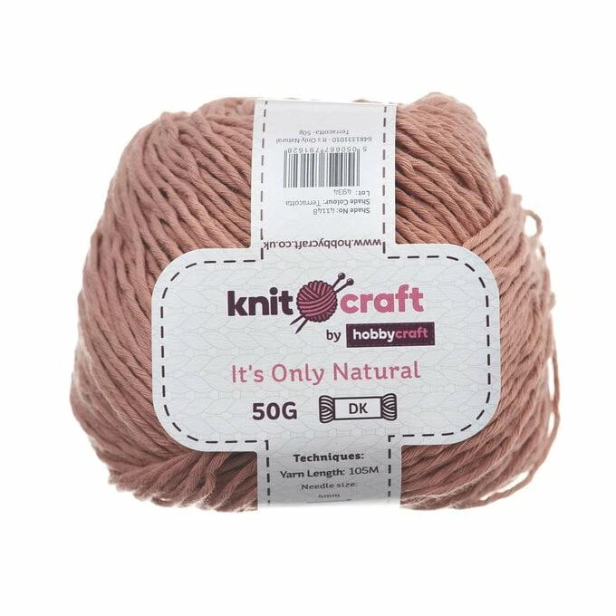 Top 10 ???? Knitcraft Terracotta It's Only Natural Light DK Yarn 50g ????