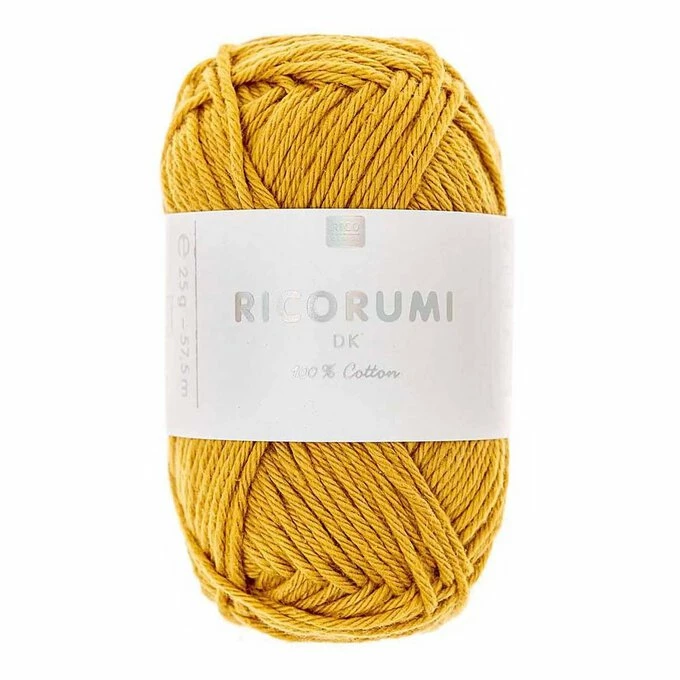 Flash Sale ???? Rico Design Rico Mustard Ricorumi DK Yarn 25g ????