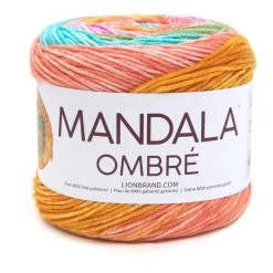 Top 10 ???? Lion Brand Tranquil Mandala Ombre Yarn 150g ????