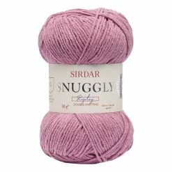 Brand new ✨ Sirdar Blast-Off Berry Snuggly Replay DK Yarn 50g ????