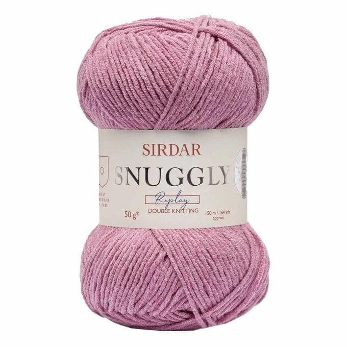 Brand new ✨ Sirdar Blast-Off Berry Snuggly Replay DK Yarn 50g ????