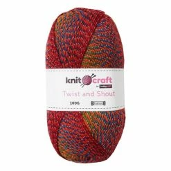 Best Sale ✔️ Knitcraft Multi Twist And Shout Yarn 100g ????