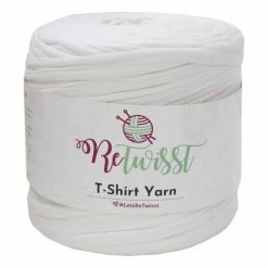 Buy ???? James C Brett ReTwisst White Shades T-Shirt Yarn 650g ????