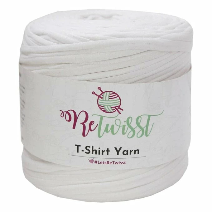 Buy ???? James C Brett ReTwisst White Shades T-Shirt Yarn 650g ????
