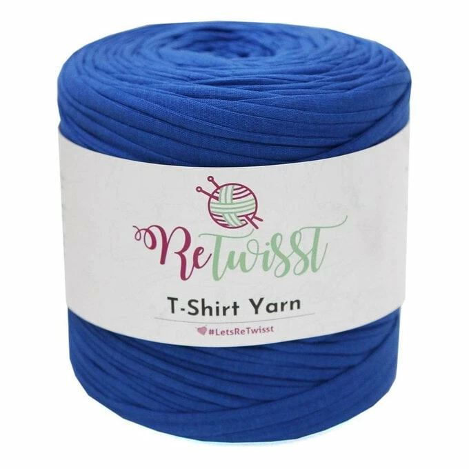 Discount ???? James C Brett ReTwisst Blue Shades T-Shirt Yarn 650g ????