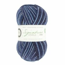 Deals ???? West Yorkshire Spinners Silent Night Signature Sparkle 4 Ply 100g ????
