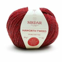 Brand new ✔️ Sirdar West Riding Red Haworth Tweed DK 50g ????