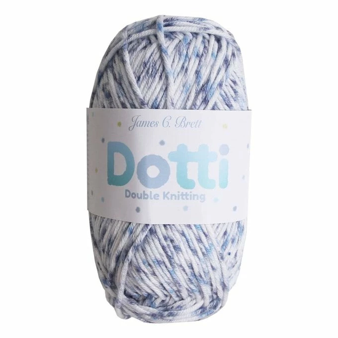 Cheapest ???? James C Brett Blue Spot Dotti DK Yarn 50g ????