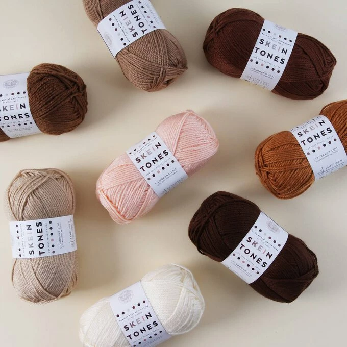 Flash Sale ???? Lion Brand Nutmeg Skein Tones Yarn 100g ???? - Image 3
