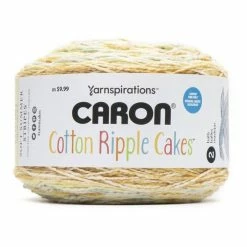 Buy ???? Caron Meadow Cotton Ripple Cakes Yarn 250g ????