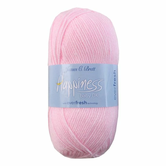 New ???? James C Brett Baby Pink Happiness DK Yarn 100g ????
