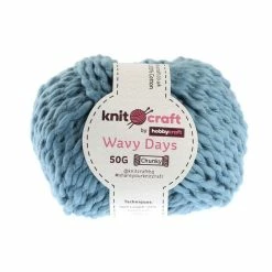 Best deal ???? Knitcraft Denim Wavy Days Yarn 50g ????