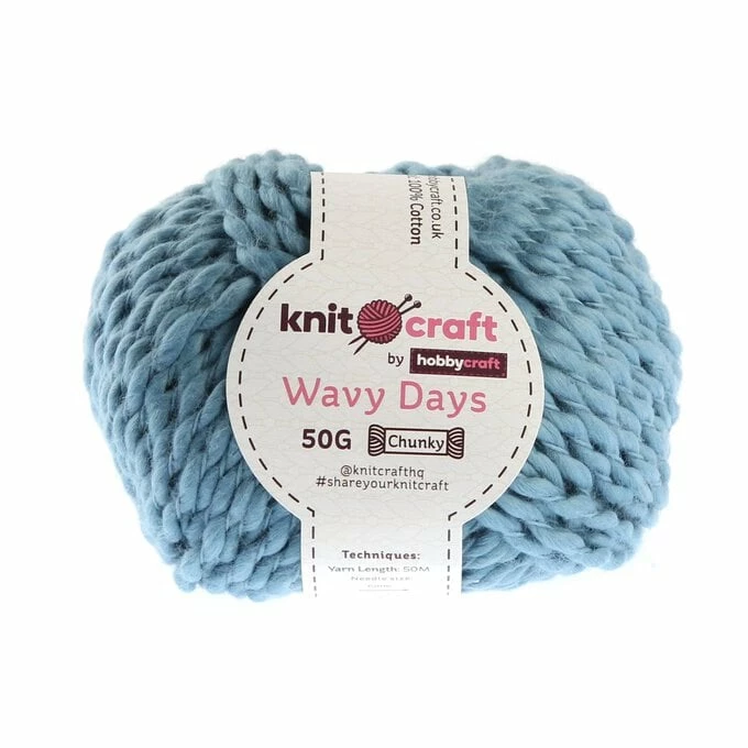 Best deal ???? Knitcraft Denim Wavy Days Yarn 50g ????