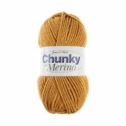 Discount ???? James C Brett Mustard Chunky With Merino 100g ⌛