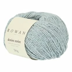Best Pirce ???? Rowan Blue Wash Denim Revive Yarn 50g ❤️