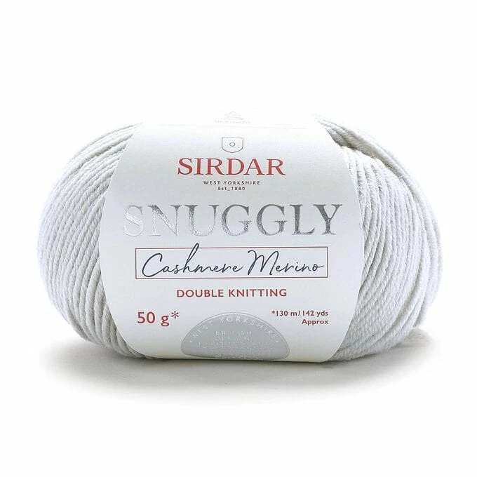 Wholesale ???? Sirdar Silver Snuggly Cashmere Merino DK Yarn 50g ⭐