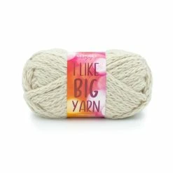 Best deal ✔️ Lion Brand Almond Cream I Like Big Yarn 250g ????