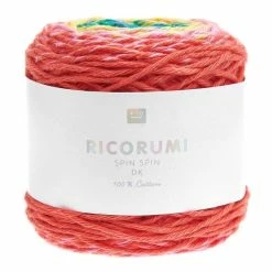 Cheap ???? Rico Design Rico Classic Rainbow Ricorumi Spin Spin DK Yarn 50g ????