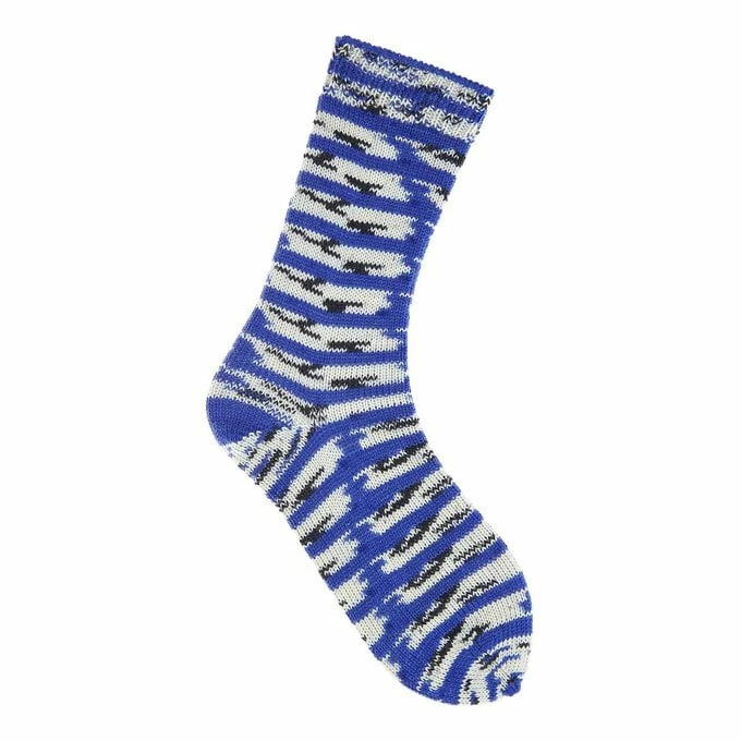 Discount ???? Rico Design Rico Blue-Black Superba Footballs 4 Ply Yarn 100g ???? - Image 2