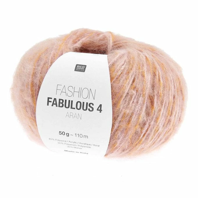 Deals ???? Rico Design Rico Pastel Fashion Fabulous 4 Aran Yarn 50g ????