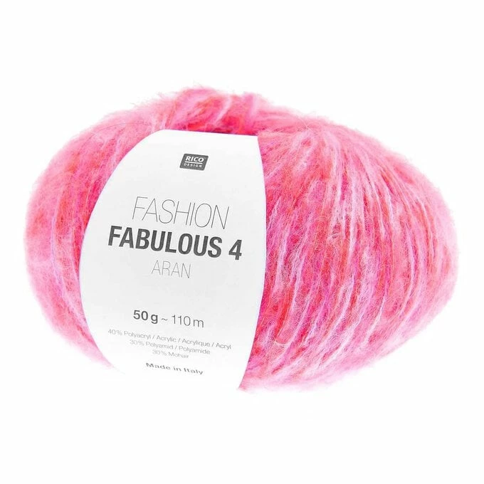 Coupon ???? Rico Design Rico Neon Fashion Fabulous 4 Aran Yarn 50g ????