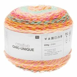 Best deal ???? Rico Design Rico Creative ???? Candy Chic-Unique Yarn 200g ????