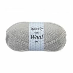 Budget ???? Wendy With Wool Silver DK 100g ????